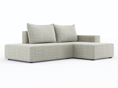 Диваны угловые в гостиную, Диван-кровать угловой Кензо еврокнижка, рогожка Люкс