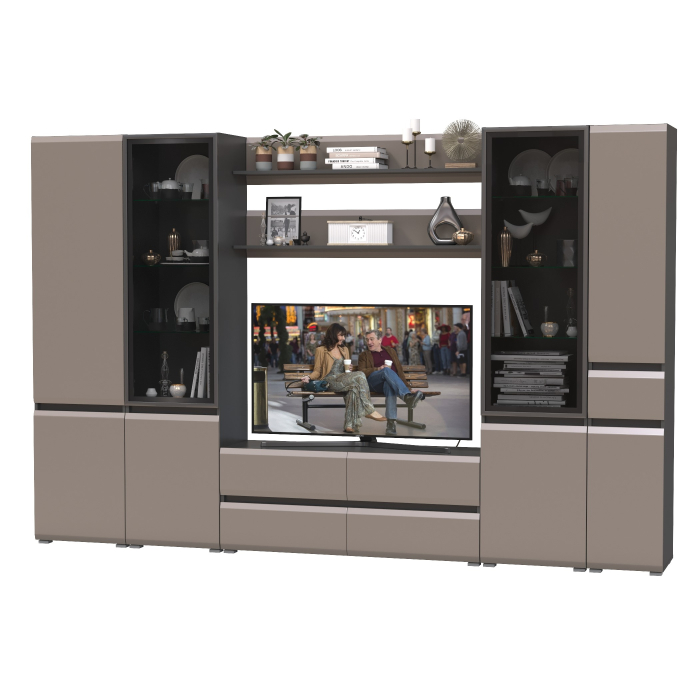 Стенки для гостиной, Сидней стенка в гостиную № 64