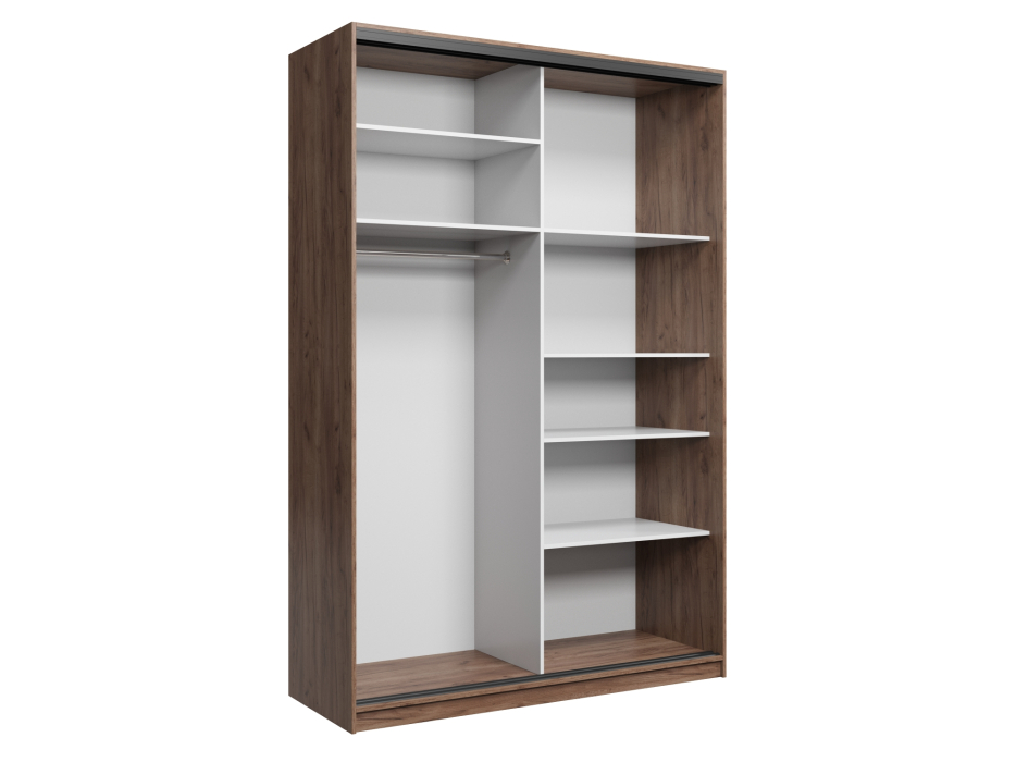 Шкафы-купе, Шкаф купе 2-х дверный АЙСБЕРГ ЛОФТ 160 /зеркало