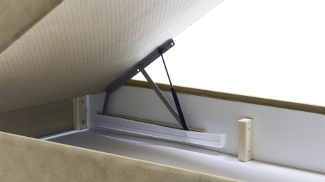 Кровать тахта Слип 90 с подъемным механизмом, микровелюр