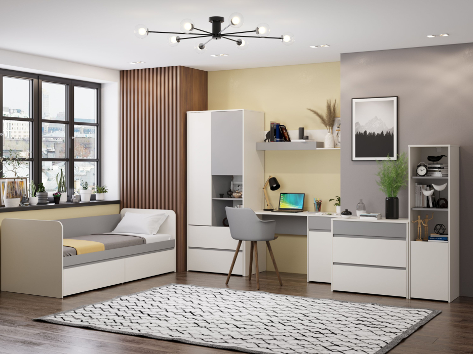 Для девочек, Лучший набор мебели для молодёжной комнаты Торонто № 27