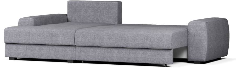 Диван угловой Сивон 1 еврокнижка, рогожка