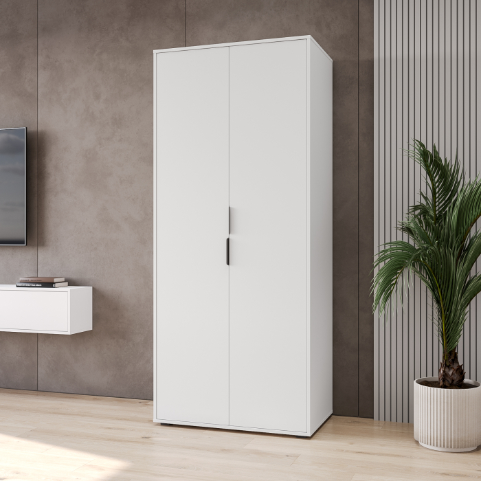 Шкафы двухстворчатые, Шкаф для одежды Оптима ОП-01