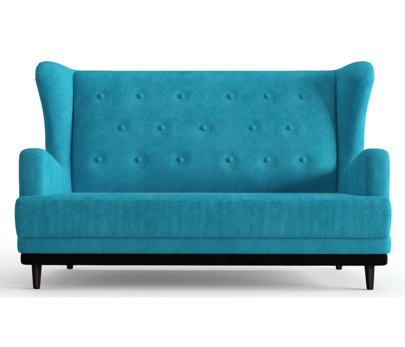 Дизайнерские диваны для гостиной, Диван прямой Барон Люкс, Велюр