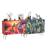 ТВ-тумбы, Комоды с рисунками на фасадах Либера и Кармин