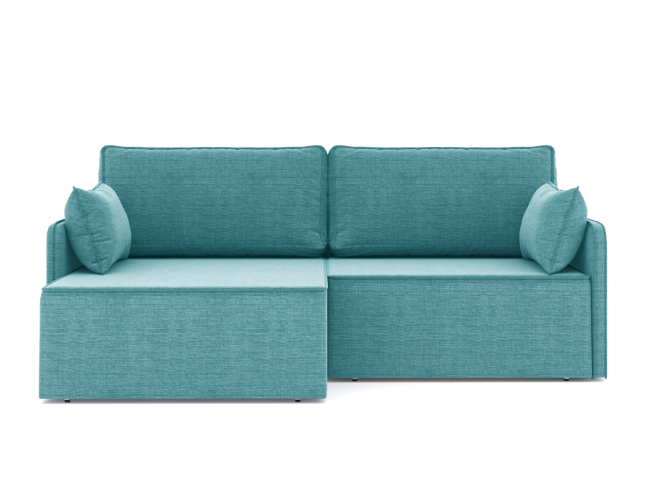 Диваны угловые в гостиную, Диван-кровать угловой еврокнижка Блюм, рогожка