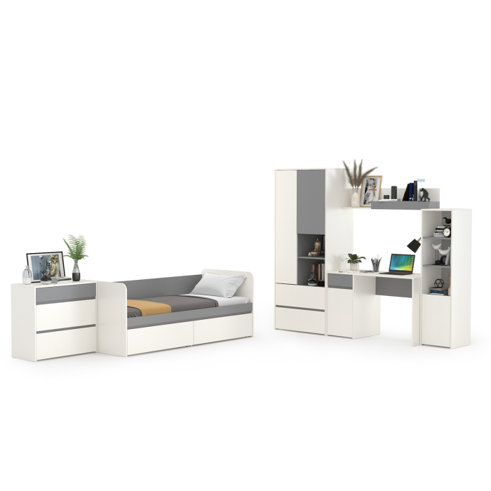 Для девочек, Лучший набор мебели для молодёжной комнаты Торонто № 27