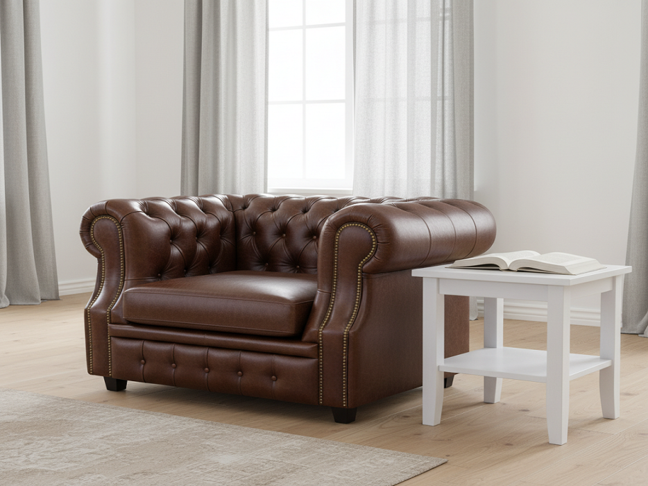 Кресло для отдыха, Кресло  Честер Лофт экокожа