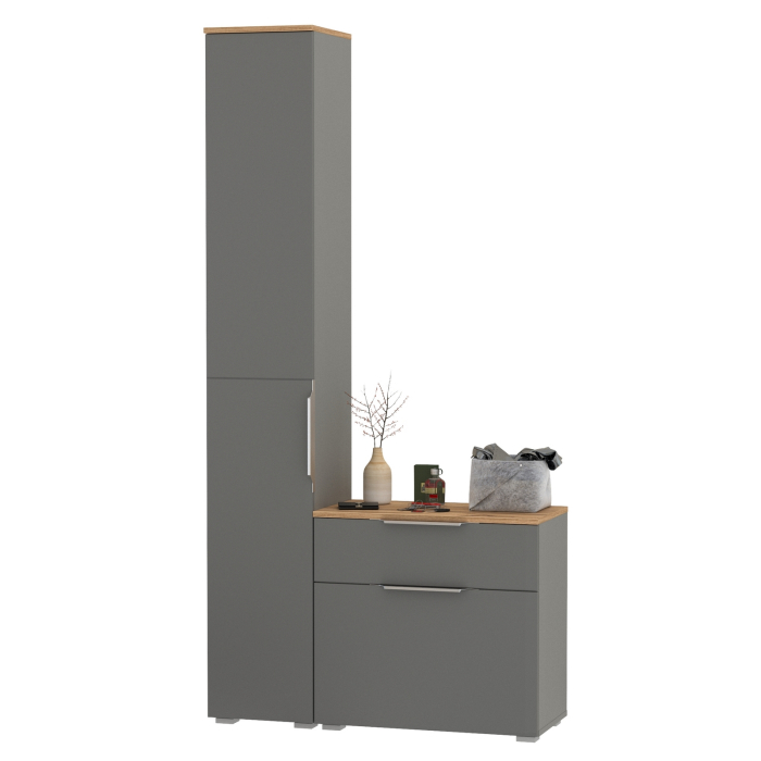 Прихожие, Тумба для обуви с пеналом Октава.