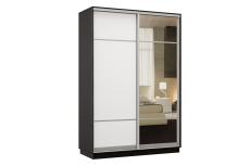 Шкафы-купе, Шкаф-купе Премьер Лайт 02 Мини (08;11) двухдверный