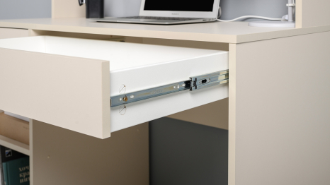 Стол компьютерный Mobi Комфорт 12.77F с серым креслом 103