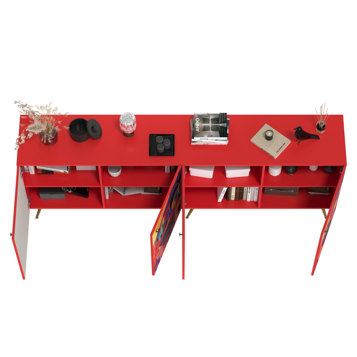 ТВ-тумбы, Два комода-тумбы Кармин