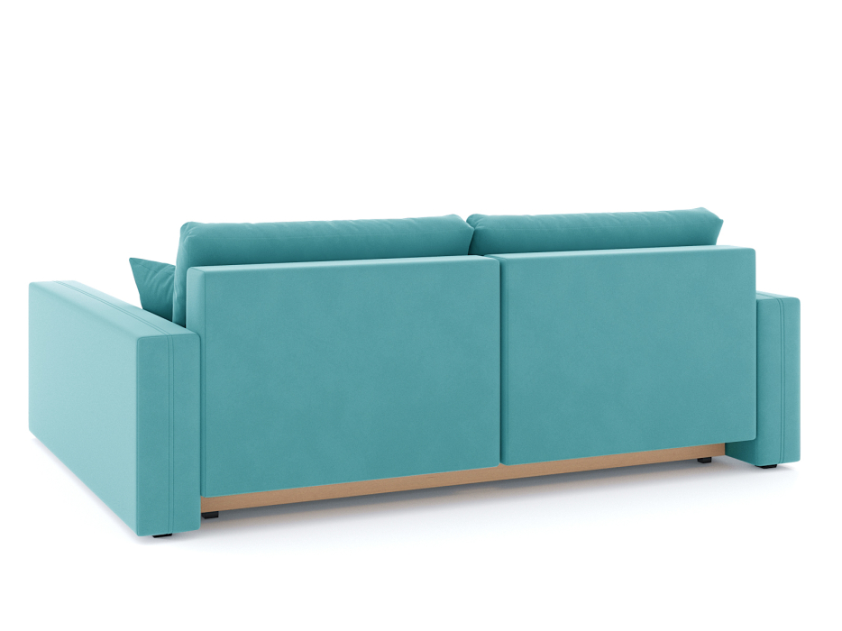 Диваны угловые в гостиную, Диван-кровать угловой Брест 2 секции еврокнижка, велюр