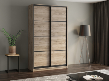 Шкаф купе 2-х дверный  АЙСБЕРГ ЛОФТ 150 