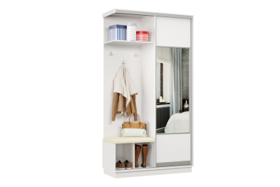 Прихожая Премьер 03 Лайт Мини 05 Левая Мягкая