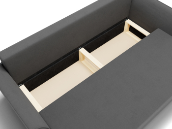 Прямой диван Мелодия,НПБ,еврокнижка,велюр