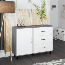 Комод-тумба три ящика и дверка РВК 122-1204