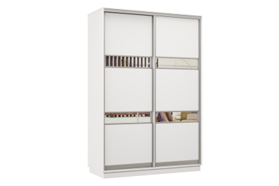 Шкаф-купе Премьер МИНИ 02 (15;15) двухдверный