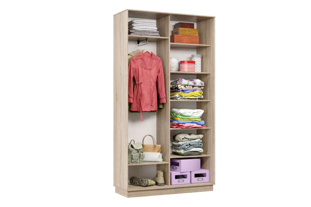 Шкафы-купе, Шкаф-купе Премьер Лайт 01 Мини (11;11) двухдверный