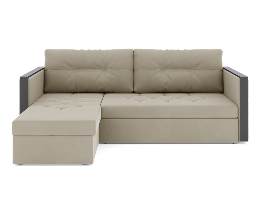 Диваны угловые в гостиную, Диван-кровать угловой Даймонд дельфин, велюр