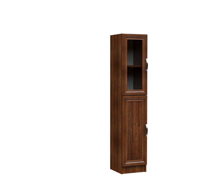 Со стеклянными дверями, Шкаф ШК-1/7-1500