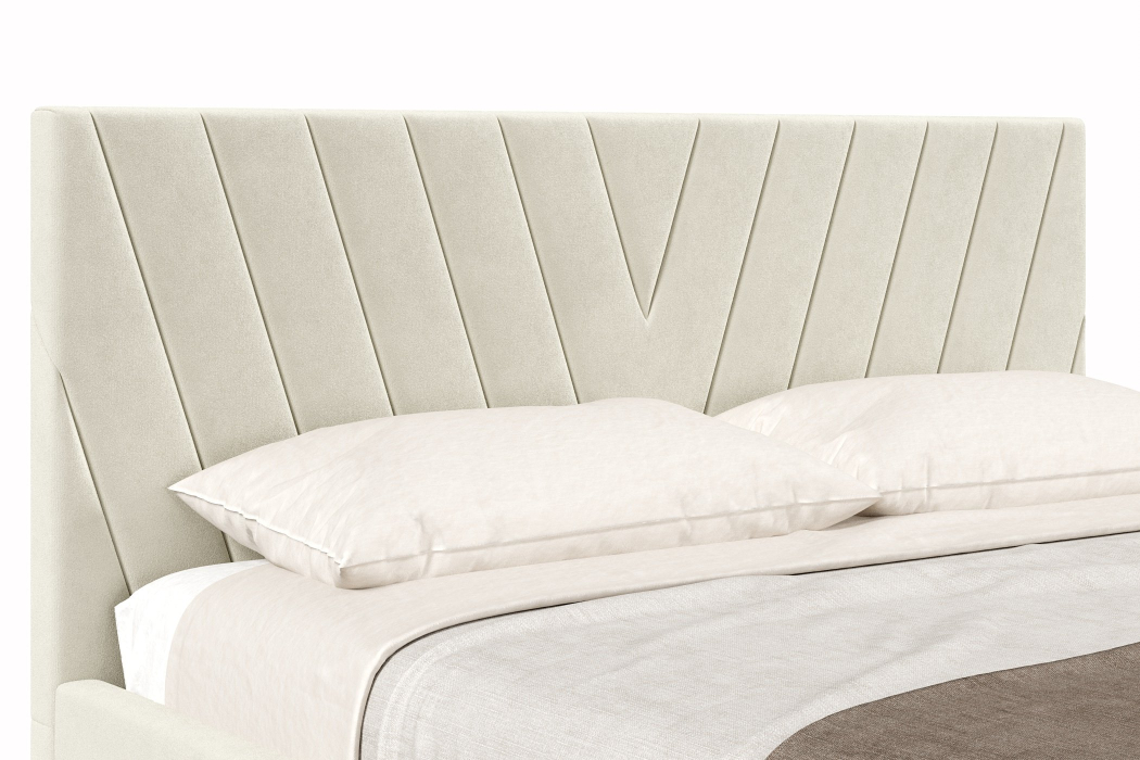 Мягкая кровать, Кровать Палермо 1800 с подъёмным механизмом, велюр