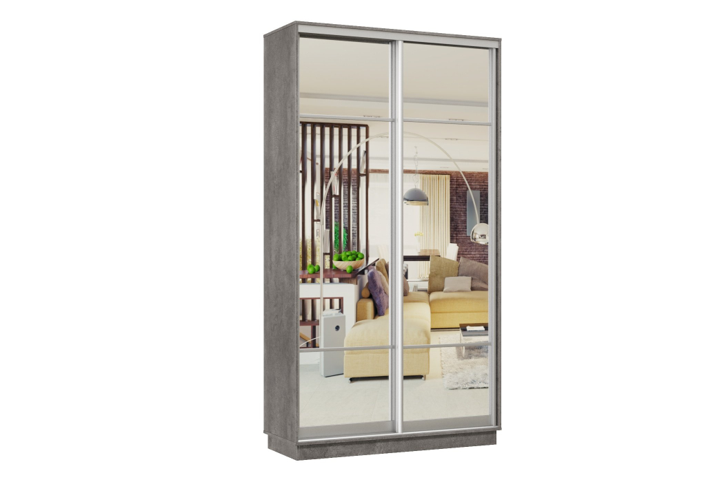 Шкафы-купе, Шкаф-купе Премьер Лайт 03 (11;11) двухдверный