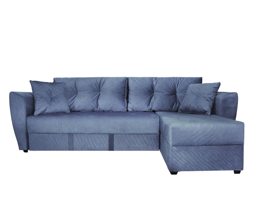 Диваны угловые в гостиную, Диван угловой  Амстердам 150, велюр