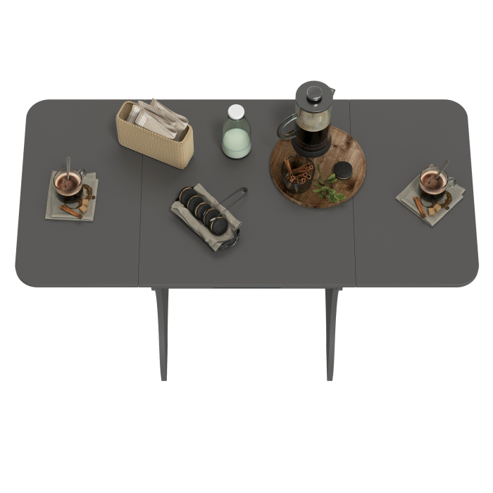 Обеденные столы, Стол обеденный раскладной с ящиком 6-02.120