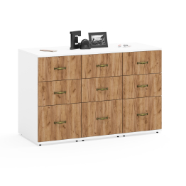 Тумбы три выдвижных ящиками 3.16 Лидер-8