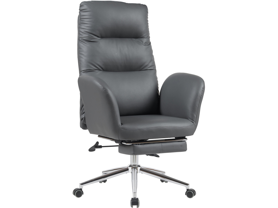 Компьютерные кресла, Кресло руководителя STOOL GROUP TopChairs Solid с оттоманкой