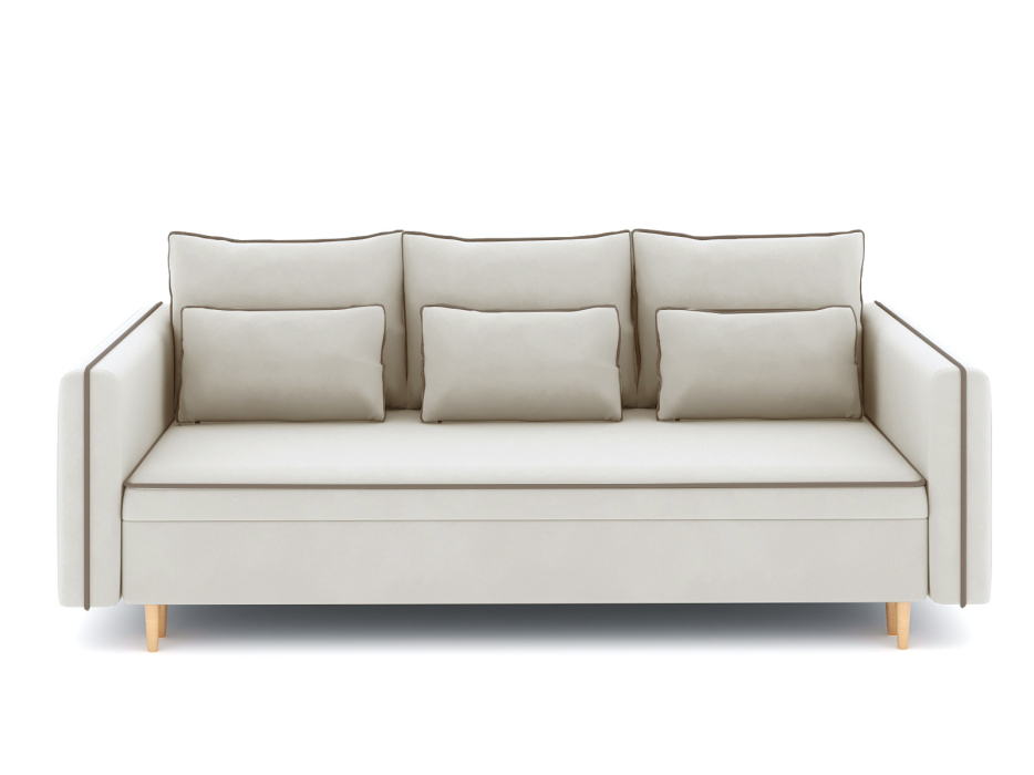 Диваны еврокнижки, Диван-кровать еврокнижка-пантограф Рон, велюр