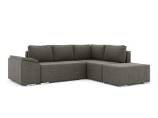 Диваны угловые в гостиную, Диван-кровать угловой Хавьер  ПБ еврокнижка, рогожка Люкс
