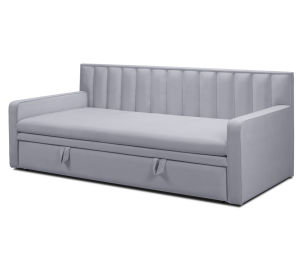 Кровать тахта Манхэттен НПБ 1600, микровелюр