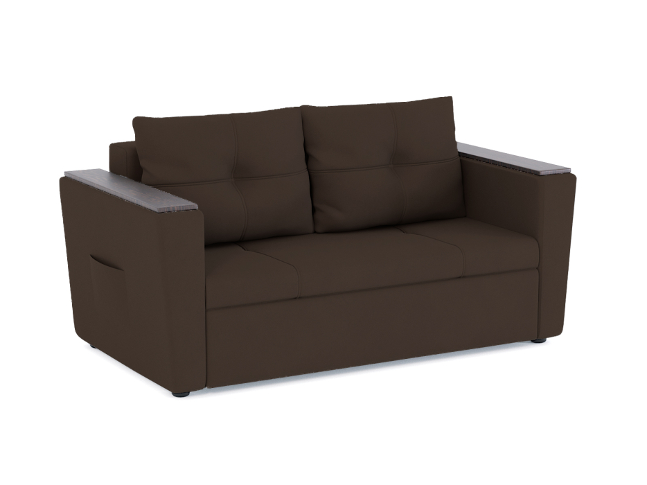 Диваны еврокнижки, Диван-кровать Дубай Майами еврокнижка-трехсекционная, велюр