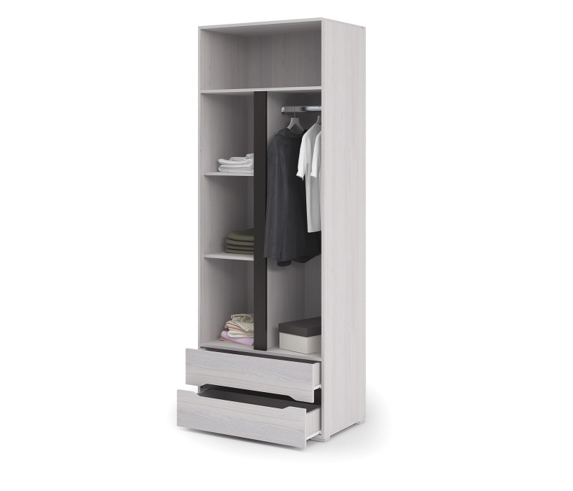 Шкафы распашные, Спальня ВАЛЕНСИЯ ШК 011 шкаф 2х створчатый с ящиками