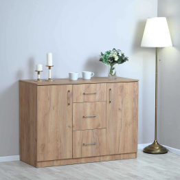 Комод с полками и ящиками 1260х478х862