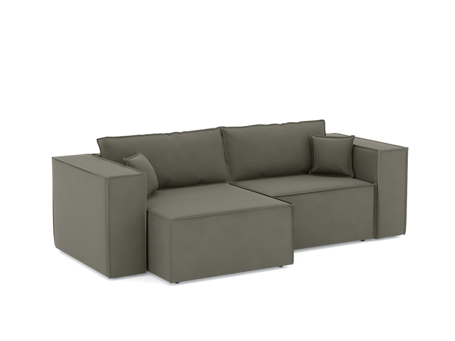 Диваны угловые в гостиную, Диван-кровать угловой Лофт, велюр