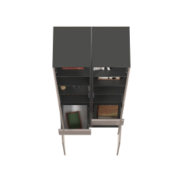 Два шкафа-пенала с выдвижным ящиком Сидней