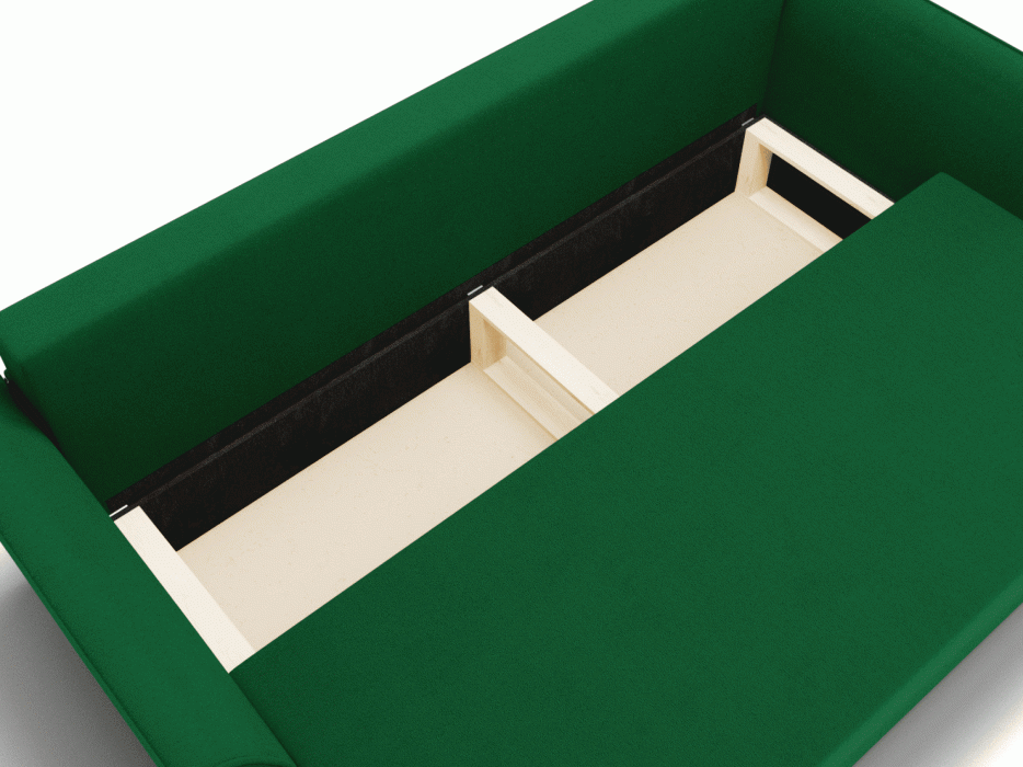 Диваны еврокнижки, Прямой диван Пандора,еврокнижка,велюр