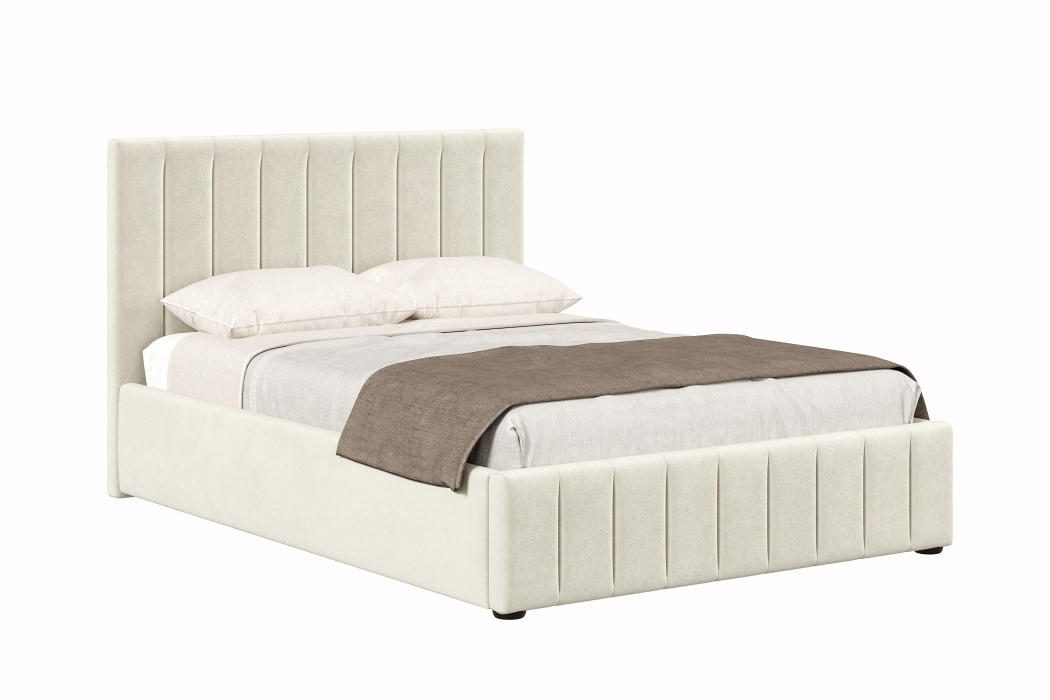 Мягкая кровать, Кровать Верона 1400 с подъёмным механизмом, велюр