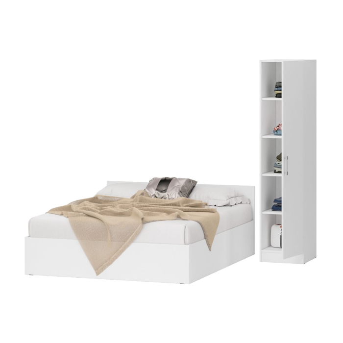 Спальные гарнитуры, Кровать двуспальная 1600 с пеналом Стандарт