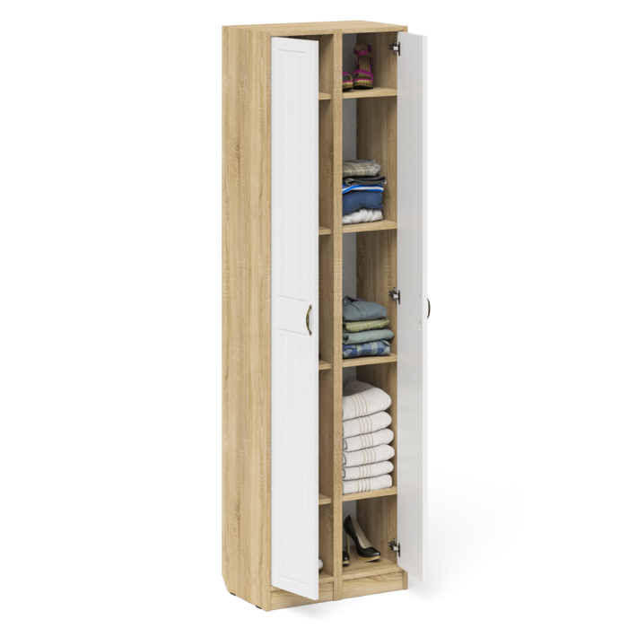 Прихожие, Два пенала для прихожей серии П-6 МДФ фрезеровка прованс