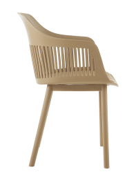 Стул Betty пластиковый с подушкой