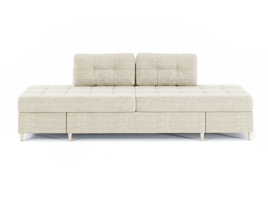 Диваны угловые в гостиную, Диван-кровать угловой Оливер Люкс 2 еврокнижка-трансформер, рогожка Люкс