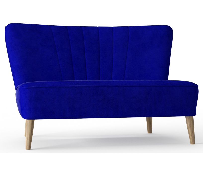 Дизайнерские диваны для гостиной, Диван прямой Зола, Велюр