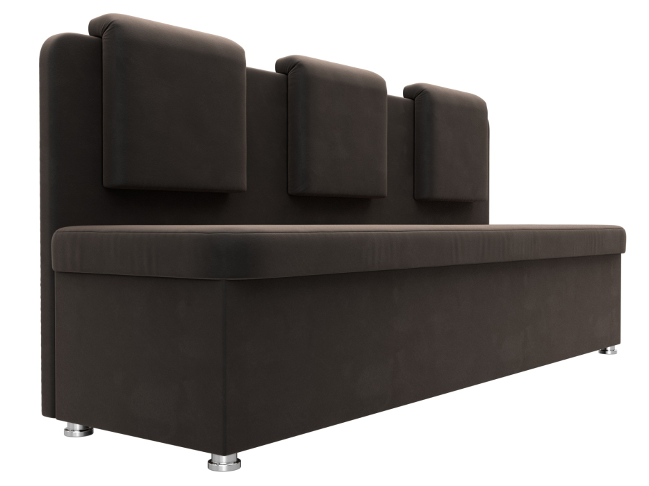 Кухонные уголки, Диван кухонный прямой Маккон 3-х местный, велюр