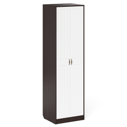 Тумба для обуви две секции и два шкафа в прихожую П-6 № 13 МДФ фрезеровка прованс