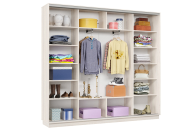 Шкаф-купе Премьер Лайт 59 (05;05;05) трехдверный