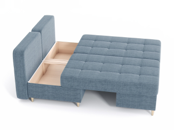 Диван-кровать угловой Оливер 2 еврокнижка-трансформер, рогожка Люкс